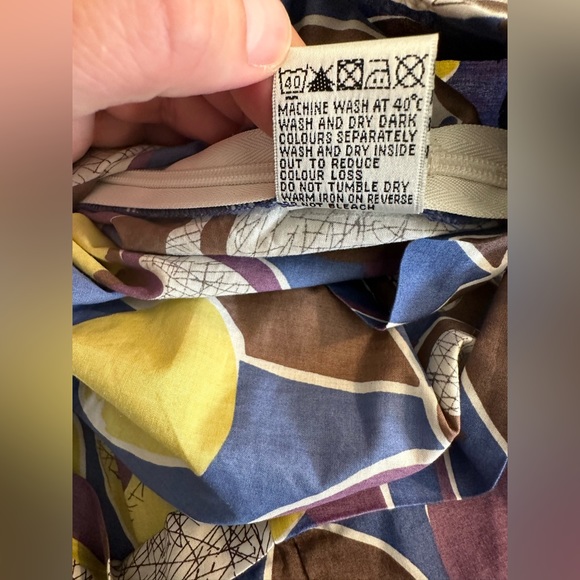 BODEN Fruit Print Tank Top Layering Blouse Scoop Neck Teacher Banana Cherry - Picture 9 of 10